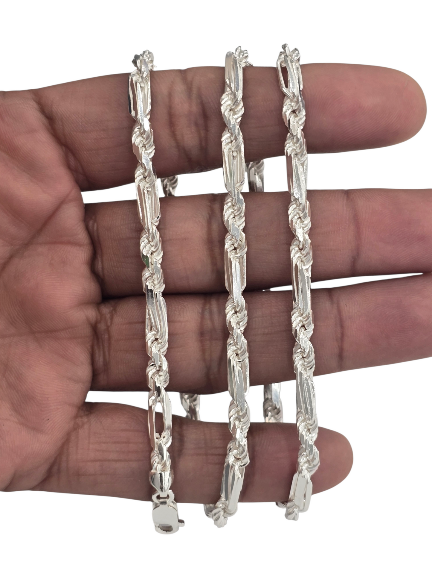 925 STERLING SILVER MILANO CHAIN 4.8MM FOR MEN AND WOMEN