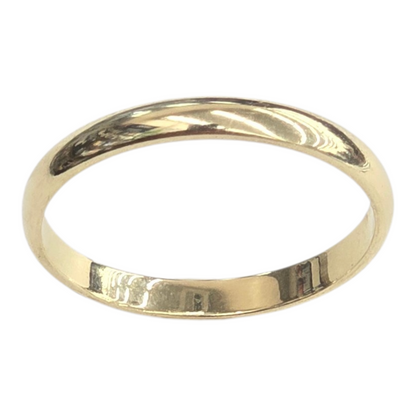 10KT REAL GOLD WEDDING BAND FOR MEN AND WOMEN