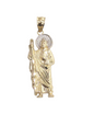 10KT REAL GOLD SAINT JUDE PENDANT