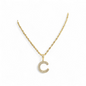 REAL DIAMOND 10KT GOLD BLOCK LETTER INITIAL A TO Z FOR MEN AND WOMEN